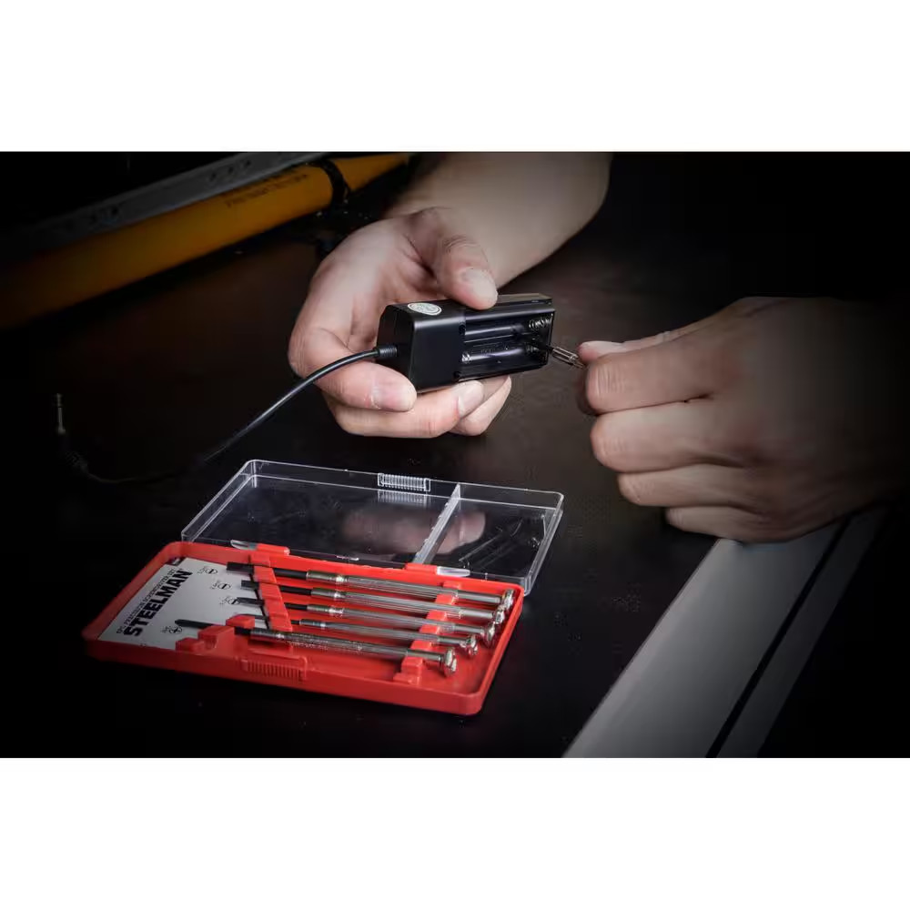 Precision Phillips and Slotted Screwdriver Set (6-Piece)
