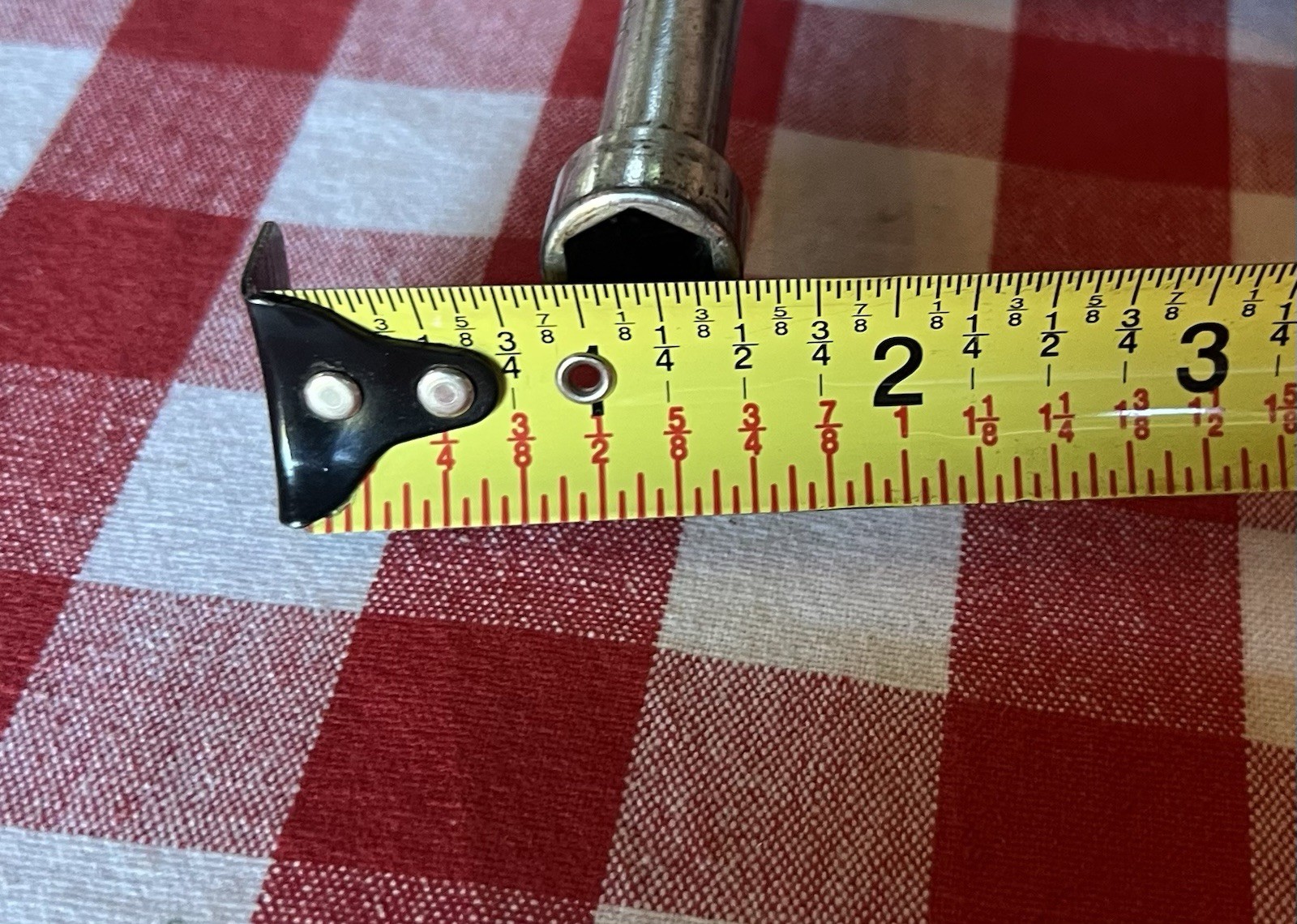 Vintage SPINTITE #3414 7/16″ Nut Driver 6 Point Walden Worcester Wood Handle